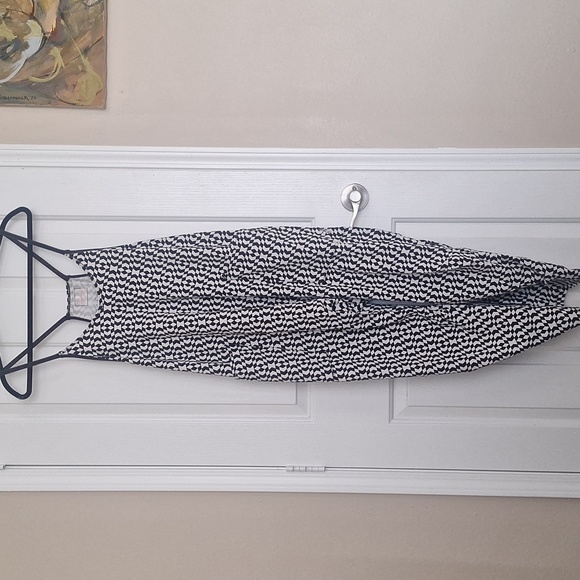 Free People Hot Shot Printed Onesie - Black Trapezoid - Picture 2 of 5